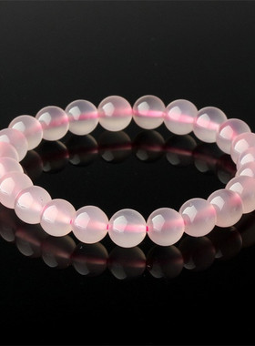 粉玉髓甜美风手串