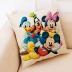 Thời trang Phim hoạt hình Mickey Series Gối Donald Duck Mẫu Gối Vỏ đệm Văn phòng Nghỉ trưa Gối Gối Xe - Trở lại đệm / Bolsters