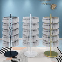 Socks Landing Style Swivel Underwear Shorts Display Rack Slippers Hook Chen Cases Pendulum Stall Ornament Shop Merchandise Shelves