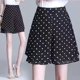 Women's summer new style chiffon culottes with high waist and drape