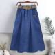 Pure cotton 2024 spring and summer new Korean skirt