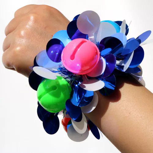 Блестки для ногтей для детского сада, браслет, колокольчик для школьников, аксессуар