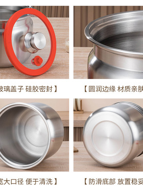 不锈钢米桶家用储物密封