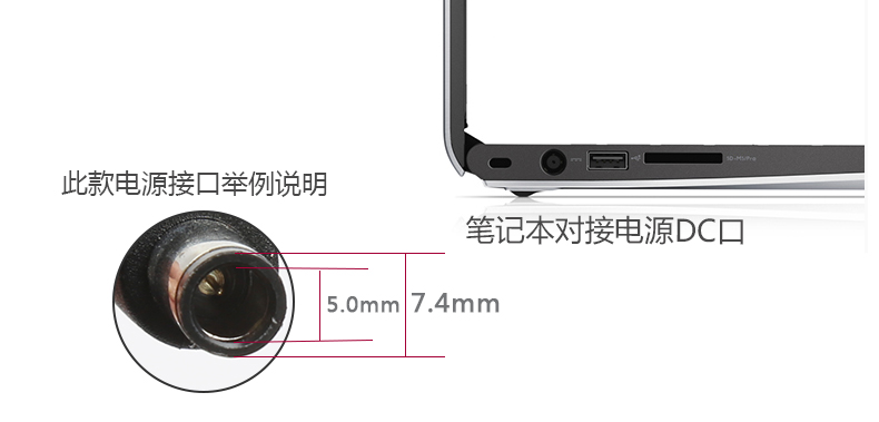 戴尔Inspiron 15R-5537 5521电源适配器电脑充电器线 - 图3