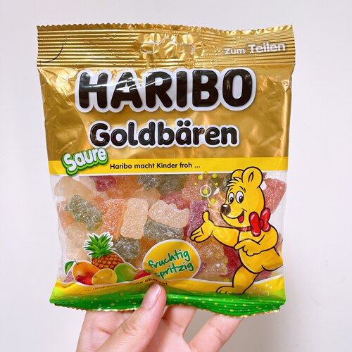 现货HARIBO哈瑞宝金熊多果汁水果橡皮糖德国小熊软糖零食独立包装 - 图2
