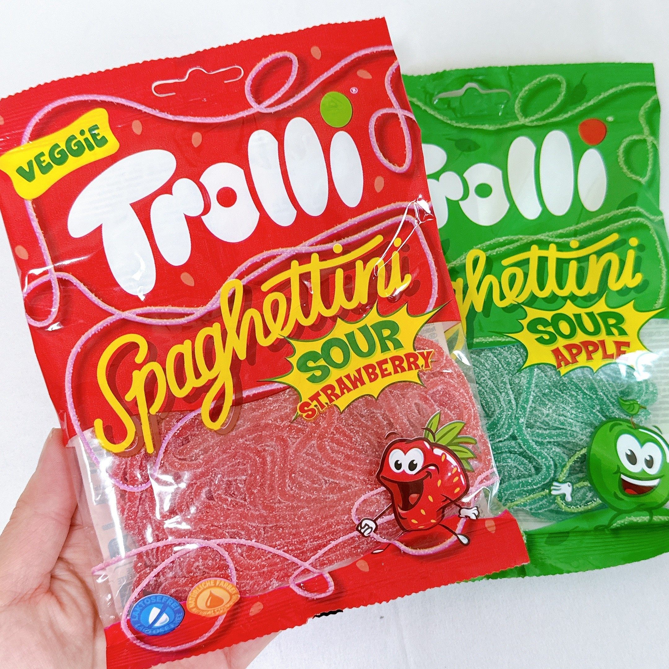 德国Trolli口力酸爽草莓天线糖kiss草莓糖酸苹果圈虫虫超酸橡皮糖,淘宝优惠券,粉丝福利购,淘宝优惠卷