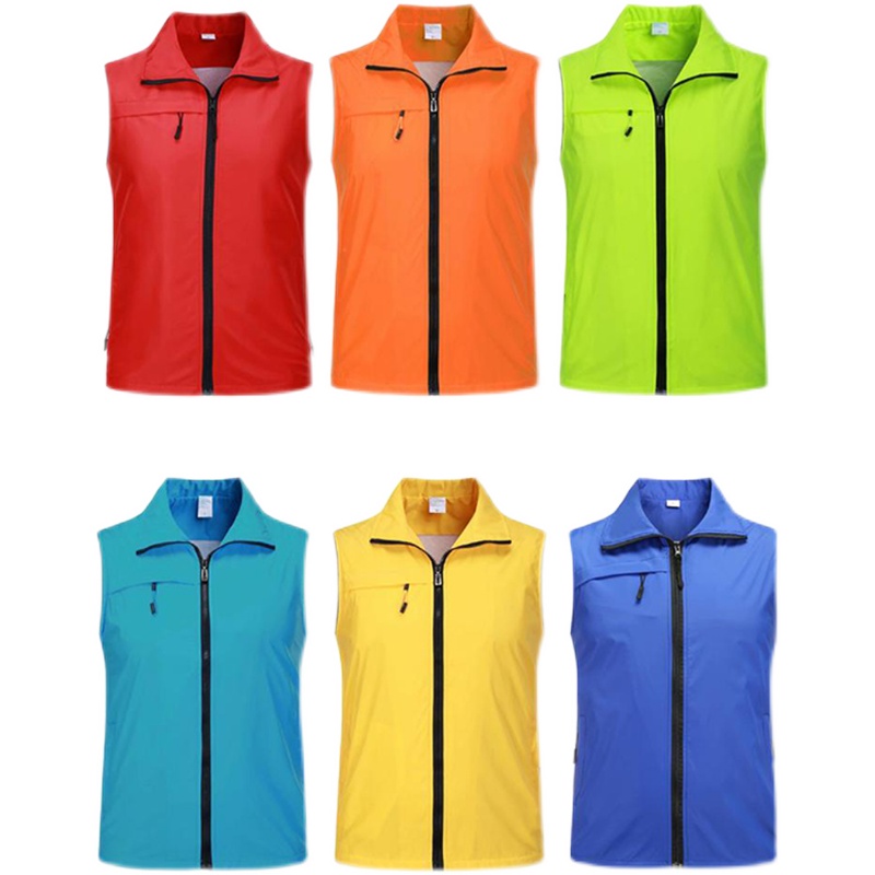 志愿者马甲定制印字LOGO红色工作服定做服装公益广告活动背心印字