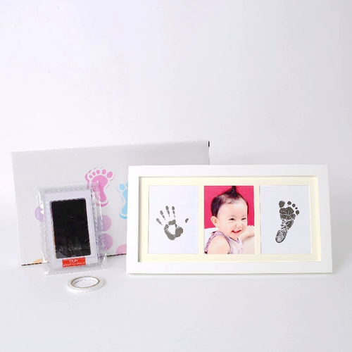 Памятные безопасные отпечатки рук и ног для новорожденных, подарок на день рождения