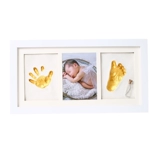 Детская памятная хваталка, детские отпечатки рук и ног, чернильная подушечка для новорожденных, подарочная коробка, подарок на день рождения