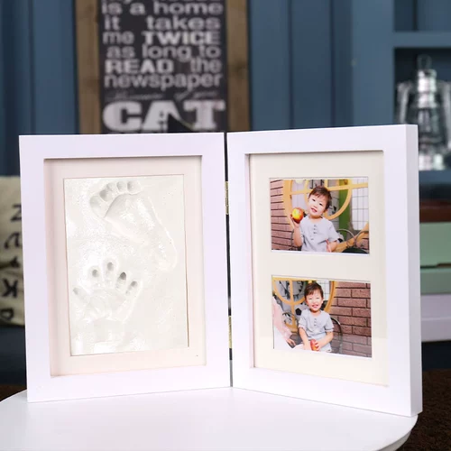 Детские отпечатки рук и ног, чернильная подушечка, сувенир, детская фоторамка для новорожденных, «сделай сам», подарок на день рождения