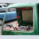 ລົດສາມລໍ້ໄຟຟ້າທາງຫນ້າ windshield express ພິເສດ SF Yunda Zongshen post ແກ້ວ tempered ເຄິ່ງ caravan