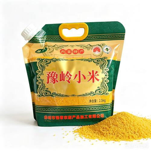 26年新豫岭小米5斤包邮农家米红谷小米食用小米 - 图0