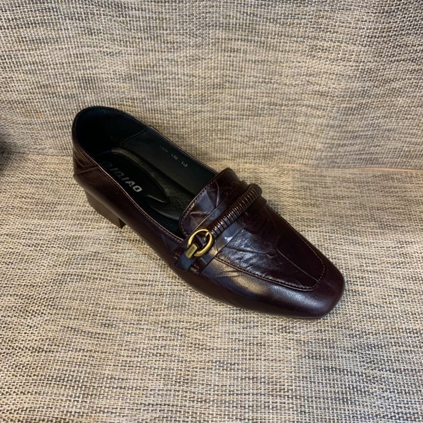 复古真皮玛丽珍鞋平底2026新款春秋牛皮棕色软底浅口女鞋低跟单鞋,淘宝优惠券,粉丝福利购,淘宝优惠卷