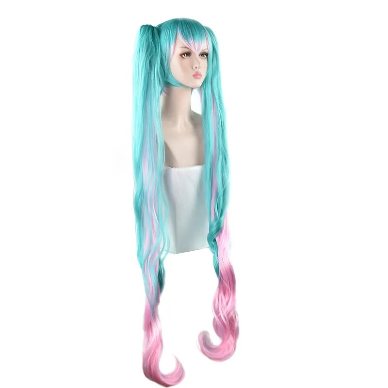 角色假发miku歌姬樱初音未来落樱缤纷头发cosplay假毛樱未来马尾 - 图3
