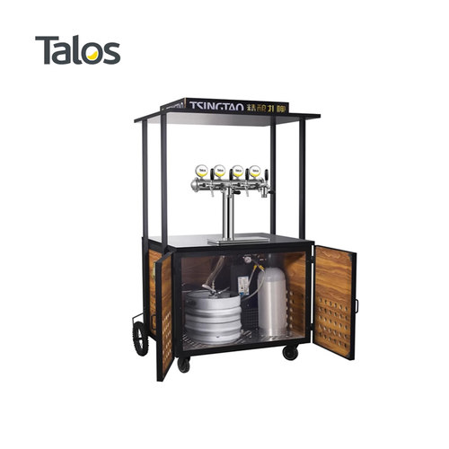 Talos塔罗斯桶啤精酿啤酒分发设备啤酒机老上海推车移动扎啤机 - 图1