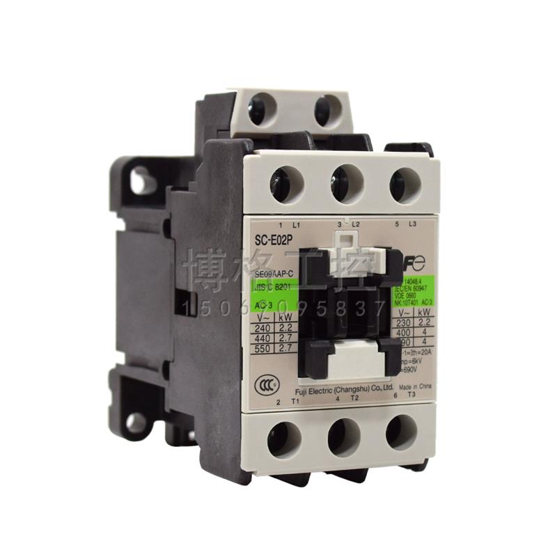 电梯配件常熟接触器 SC-E02P  E02P/G 9A  220V110V电梯专用 - 图3