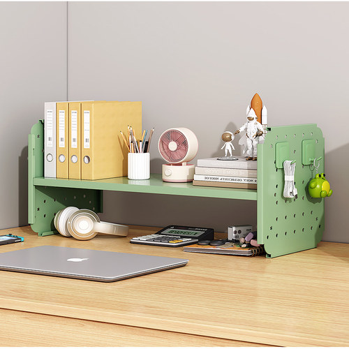 桌上书架桌面置物架办公桌收纳架宿舍学生学习桌多功能书架 - 图1