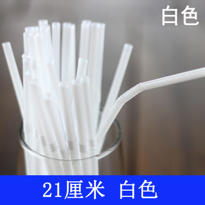 5000支有可降解PLA一次性吸管食品级弯曲平口彩色饮料可乐豆浆 - 图3
