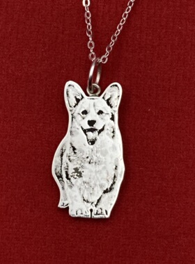 足银男女手工定制宠物照片定制