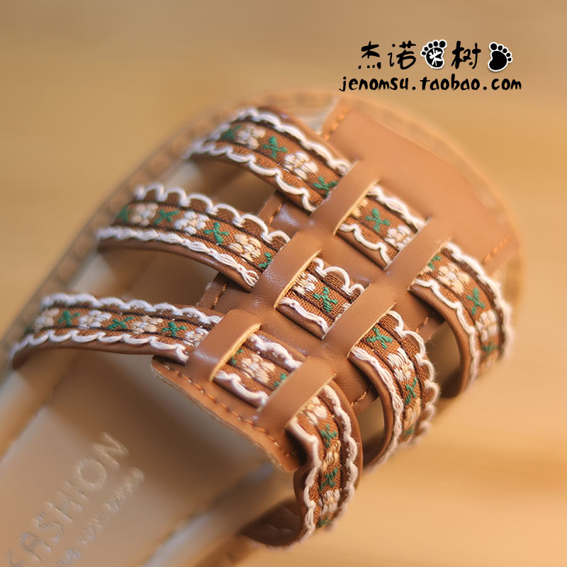 Baby girl sandals from two and a half years old to 7 years old, kindergarten sandals