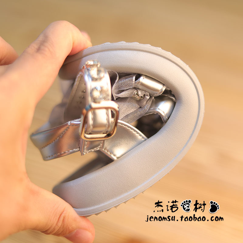 女童凉鞋夏季 可爱 小公主韩版宝宝2-4-6-7-8-10岁透气女宝罗马鞋,淘宝优惠券,粉丝福利购,淘宝优惠卷