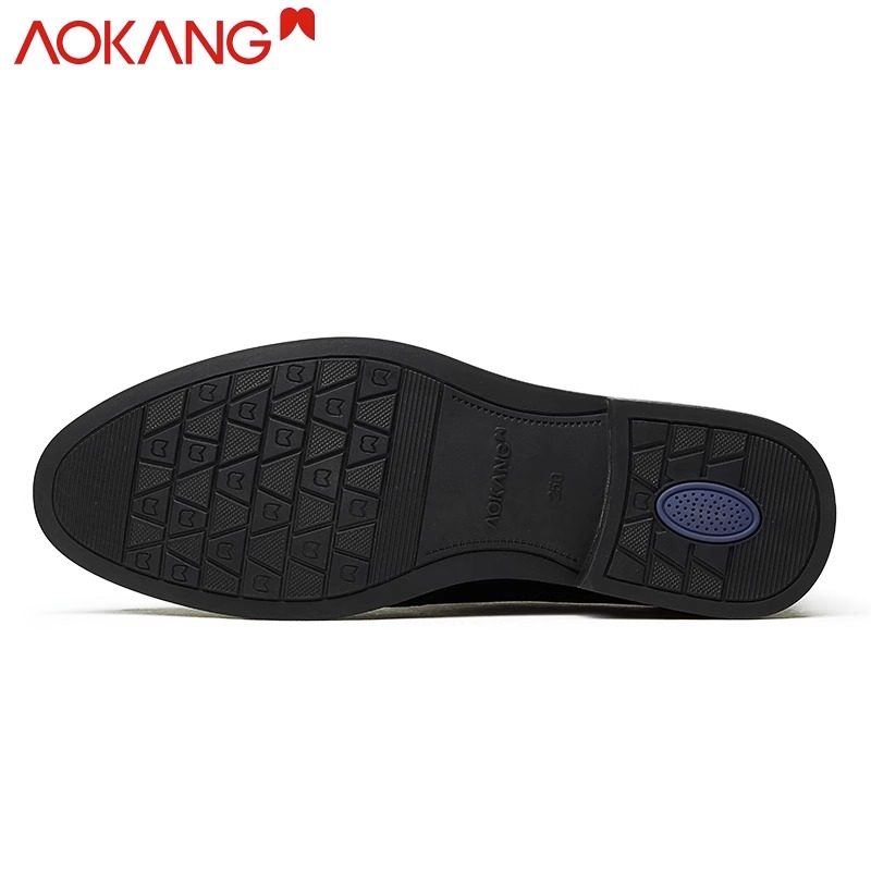 奥康皮鞋男真皮正装商务青年英伦风德比鞋男士一脚蹬结婚新郎鞋潮,淘宝优惠券,粉丝福利购,淘宝优惠卷