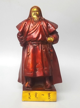 成吉思汗铜像铁木真一代天骄中式