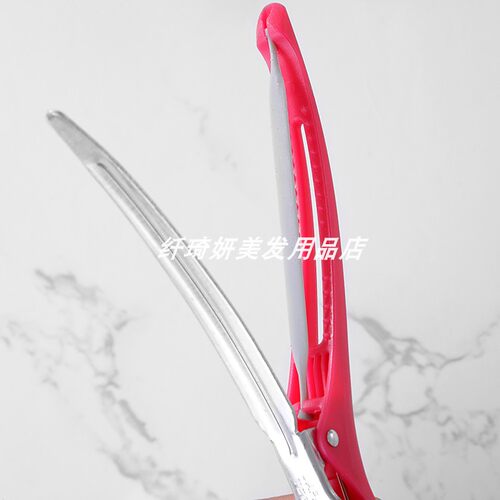 美发无痕夹剪发理发韩国一字刘海夹子头发分区定位长嘴鸭嘴夹 - 图1
