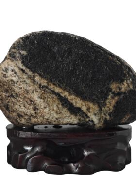 视频现场现找正宗恒山原石天然石头敢当靠山石招财风水石镇宅摆件