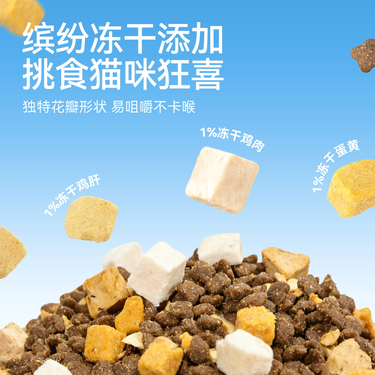 【38预售】路斯冻干猫粮10kg成幼猫专用促进增肥发腮全价营养20斤