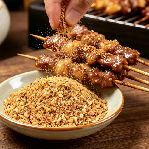 杞参烧烤蘸料40g*5袋 微辣烧烤料烤肉 东北羊肉串烤肉干料调料 - 图1