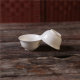 Chaozhou Kung Fu ຊາຕັ້ງກະດູກ jade porcelain ຊາຈອກຊາຈອກເຊລາມິກບໍລິສຸດຈອກຊາຮ້ານທົດສອບຈອກຄົວເຮືອນຂະຫນາດນ້ອຍກັບຄືນໄປບ່ອນປາກຈອກຊາ