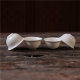 Chaozhou Kung Fu ຊາຕັ້ງກະດູກ jade porcelain ຊາຈອກຊາຈອກເຊລາມິກບໍລິສຸດຈອກຊາຮ້ານທົດສອບຈອກຄົວເຮືອນຂະຫນາດນ້ອຍກັບຄືນໄປບ່ອນປາກຈອກຊາ