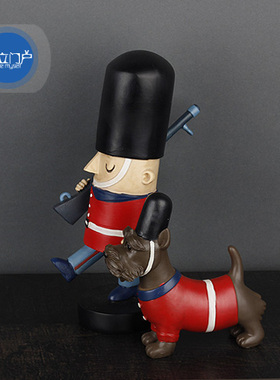 皇家卫队仪仗队可爱风桌面装饰