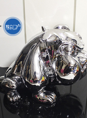 美国恶霸犬创意搞笑狗狗新房简约