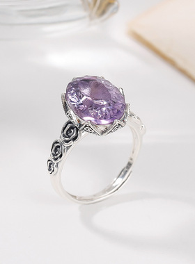 悦宝紫水晶银饰套装61