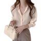 ເສື້ອ chiffon ກະທັດຮັດແລະ stylish, ເສື້ອທີ່ງ່າຍດາຍ