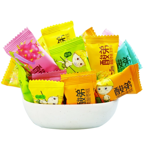 酸弟 Южный кислый junjube торт кислый корневик -педицик кислый женский кислый кислые продажи закуски маленькие упаковки офис детские конфеты