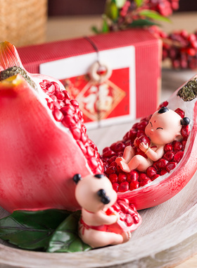 吉祥中式风多子多福卧室结婚礼品