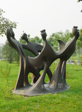 大型校园广场标志摆放铜雕 仿铜西方欧式读书学习 科学家人物雕像