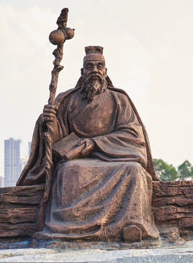 铜雕古代人物雕塑 铸铜 仿铜诗人名人雕像摆放校园广场园林定做