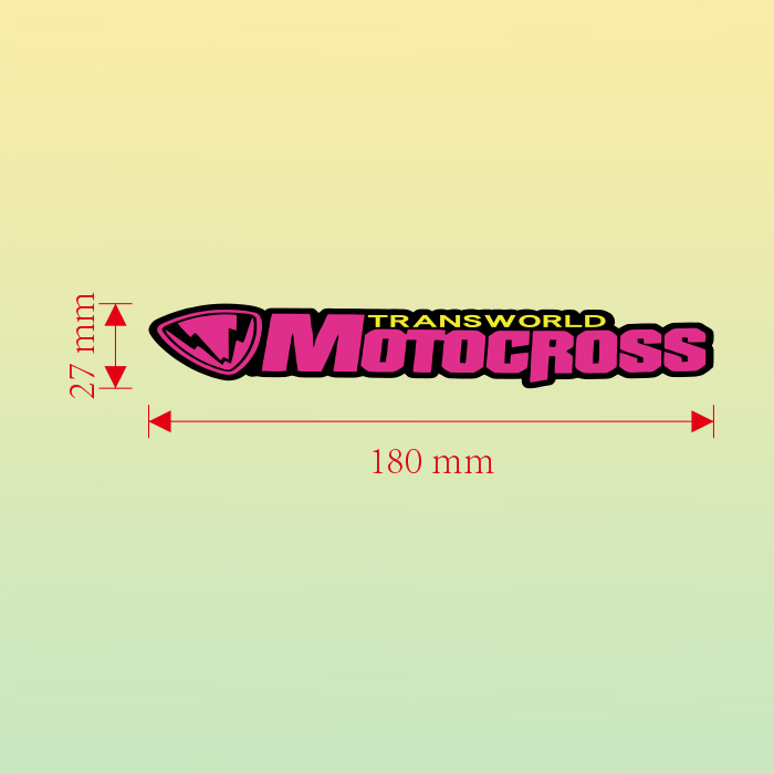 赞助商防水反光贴花MOTOCROSS摩托车贴踏板車越野拉力赛装饰贴纸 - 图2