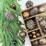 Новогодние украшения, подвески в виде елочных шаров, 42 композиции сцен, подвески, подвески на елку, праздничные украшения