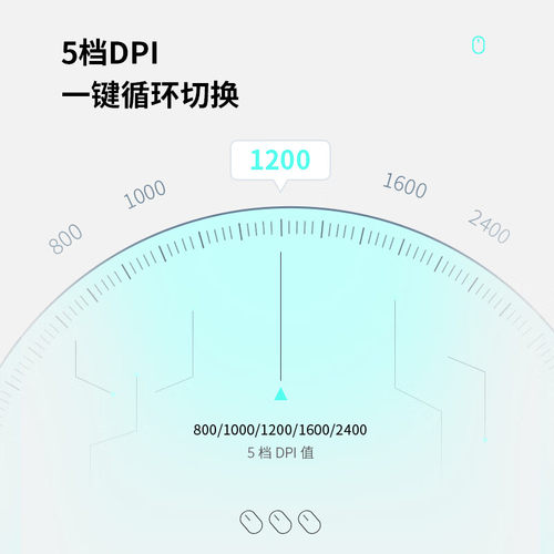 雷柏M350G无线鼠标蓝牙多模2.4G静音办公台式笔记本电脑人体工学 - 图2