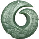 Ping An Buckle Good Fortune Necklace Jade Pendant