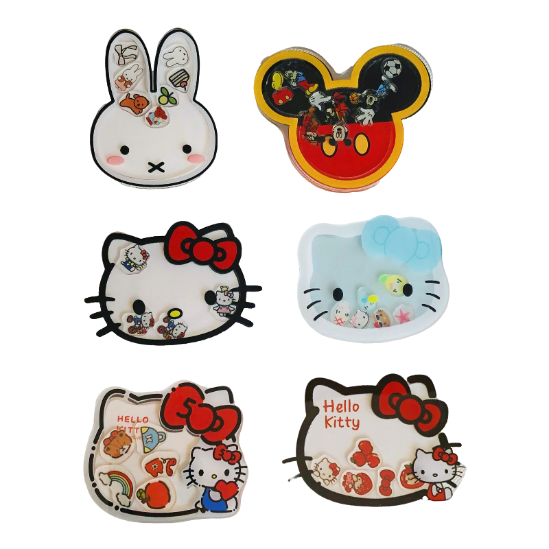 新款可爱凯蒂猫手机摇摇乐气囊支架可伸缩折叠粘贴式指环扣简约,淘宝优惠券,粉丝福利购,淘宝优惠卷