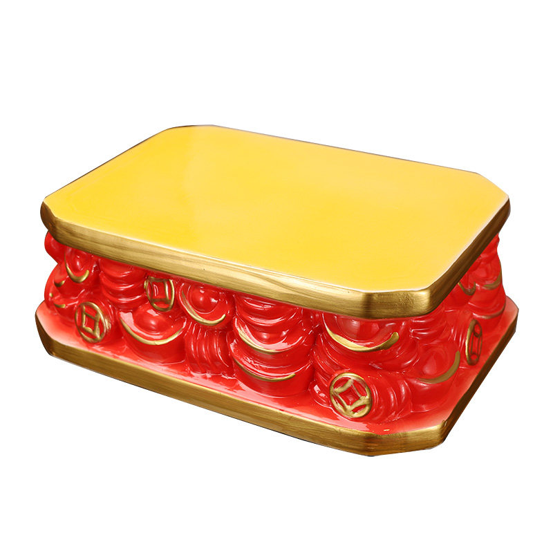 佛像底座观音菩萨陶瓷莲花座台供奉供佛圆形摆件垫高神像底座托架,淘宝优惠券,粉丝福利购,淘宝优惠卷