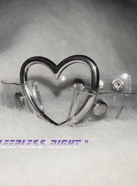 透明感软可酷爱心CHOCKER项圈