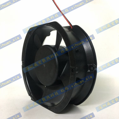全新 RUNDA RD17251B24H 24V 0.48A 17CM 直流大风量金属散热风扇 - 图0