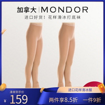 Canada MONDOR FIGURE SKATING Bottom Socks Bag Shoes Socks Meat Color Underpants Children Women Warm 204